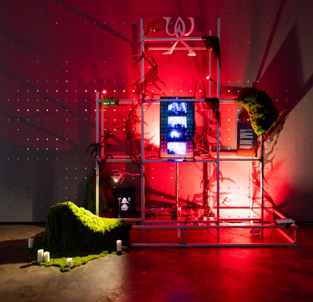 Islas en la red en Padimai Art & Tech Studio Singapur