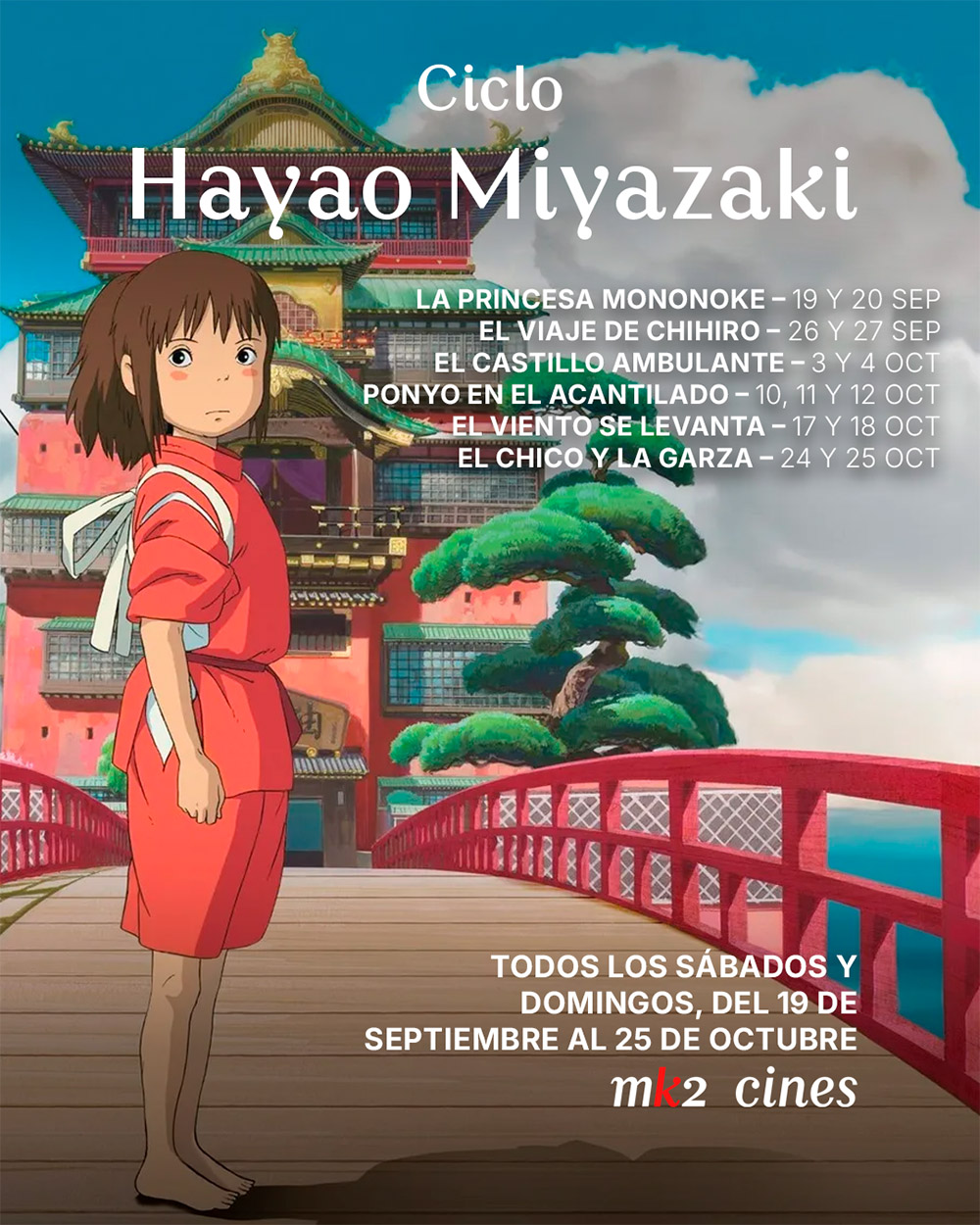 Studio Ghibli vuelve a los cines con seis joyas de Miyazaki
