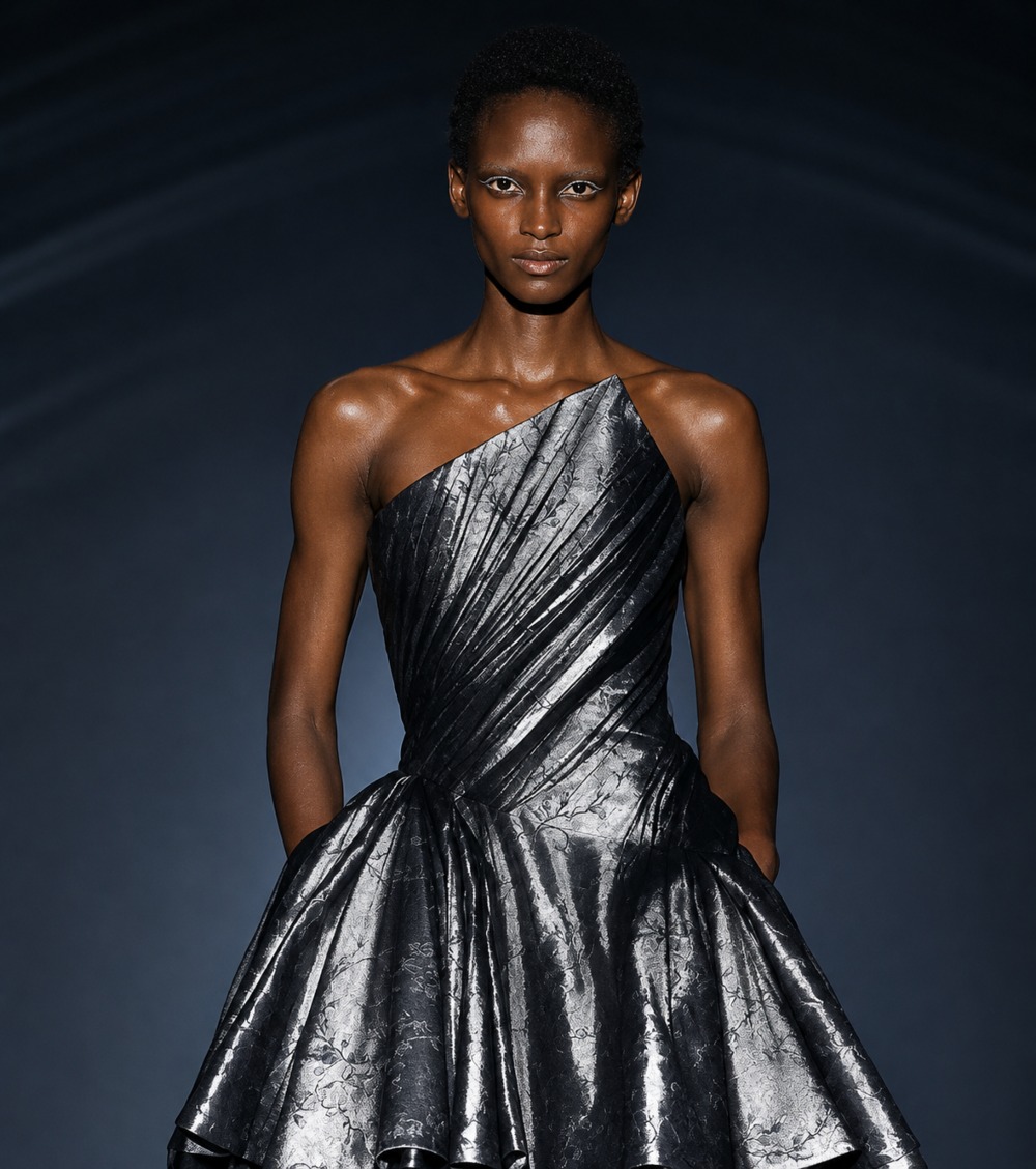 Las pieles negras protagonizan los beauty looks de pasarela