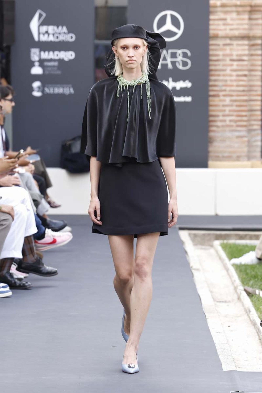 Moisés Nieto dibuja a su mujer andaluza en MBFW Madrid