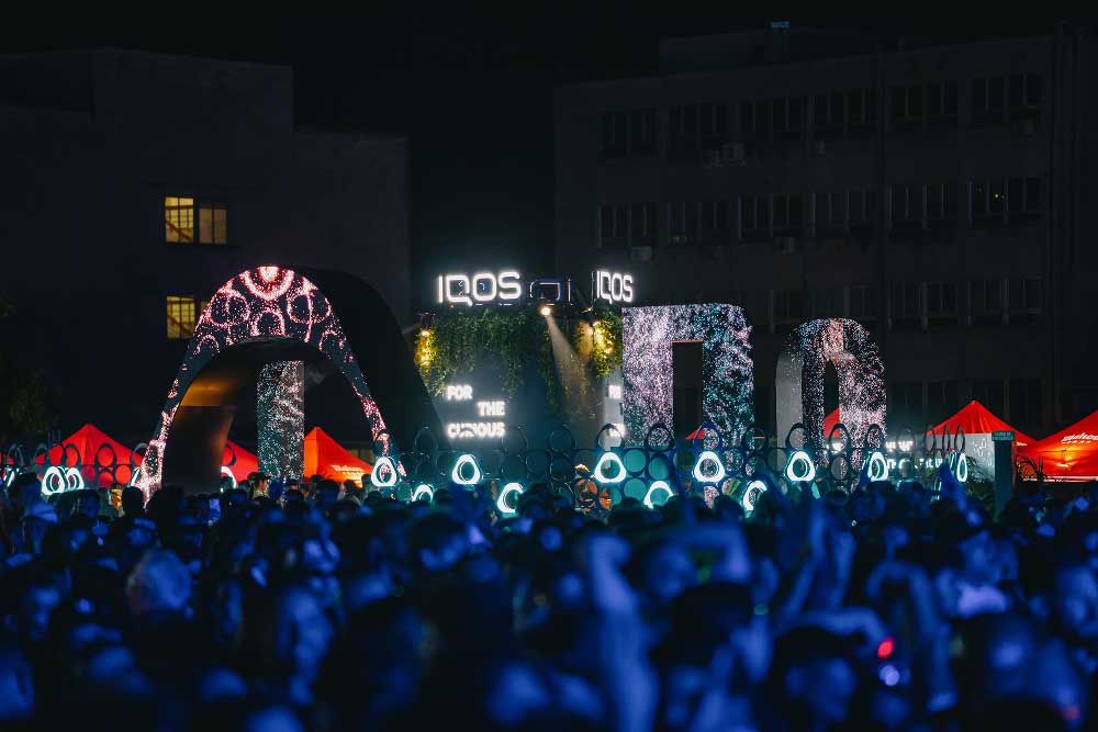 Festival de música electrónica sin humos con IQOS x Zamna