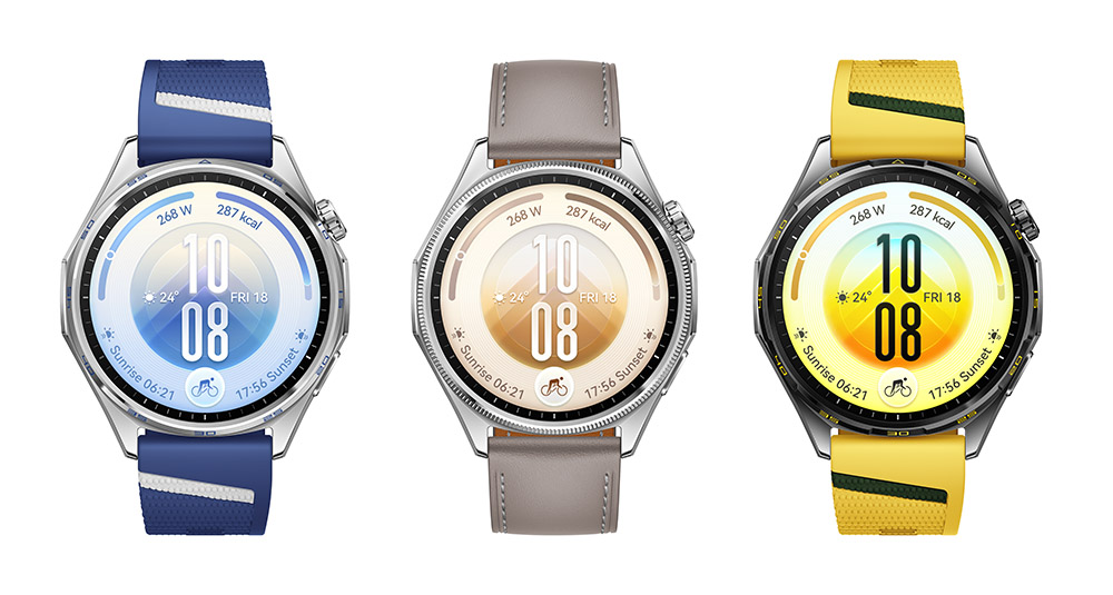 Huawei Watch GT 7 Series toma la montaña, con esquís o bici