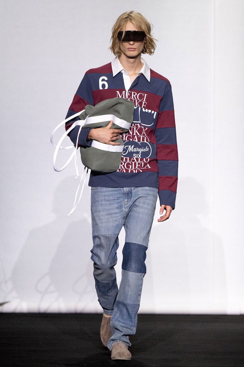 MM6 Maison Margiela hibrida el armario clásico para SS27
