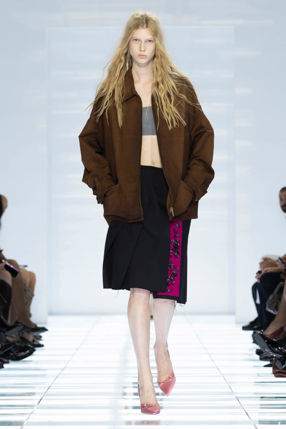 La nueva colección de Prada es un estudio de la falda