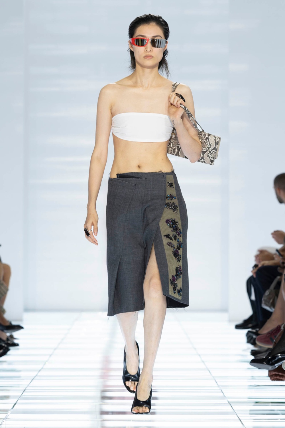 La nueva colección de Prada es un estudio de la falda