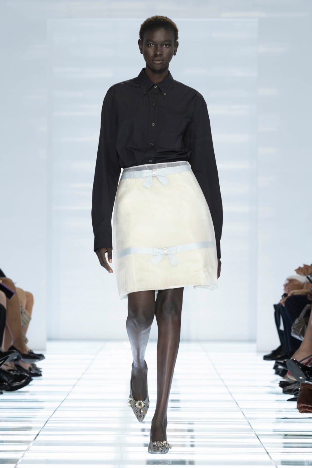 La nueva colección de Prada es un estudio de la falda