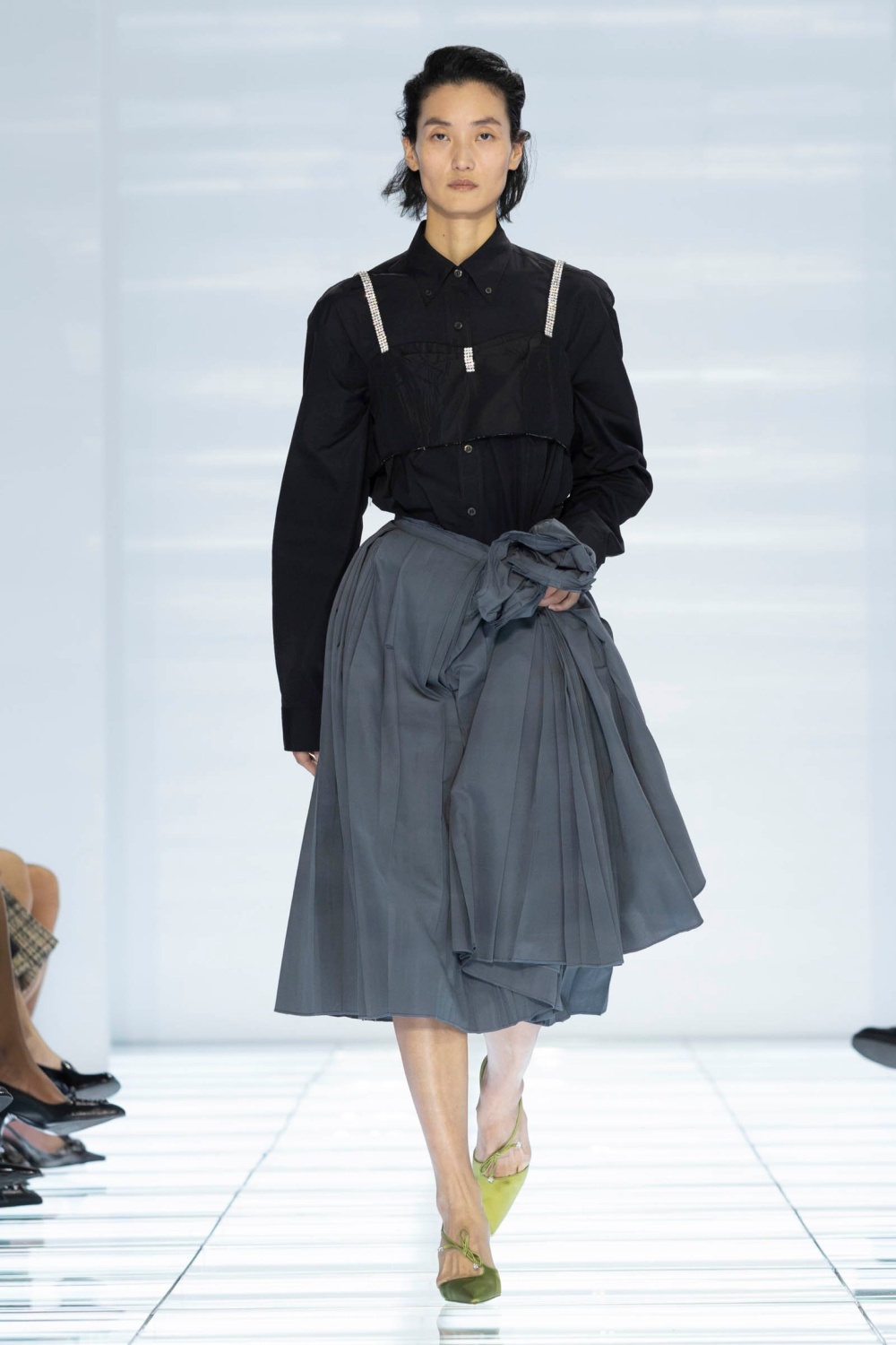 La nueva colección de Prada es un estudio de la falda