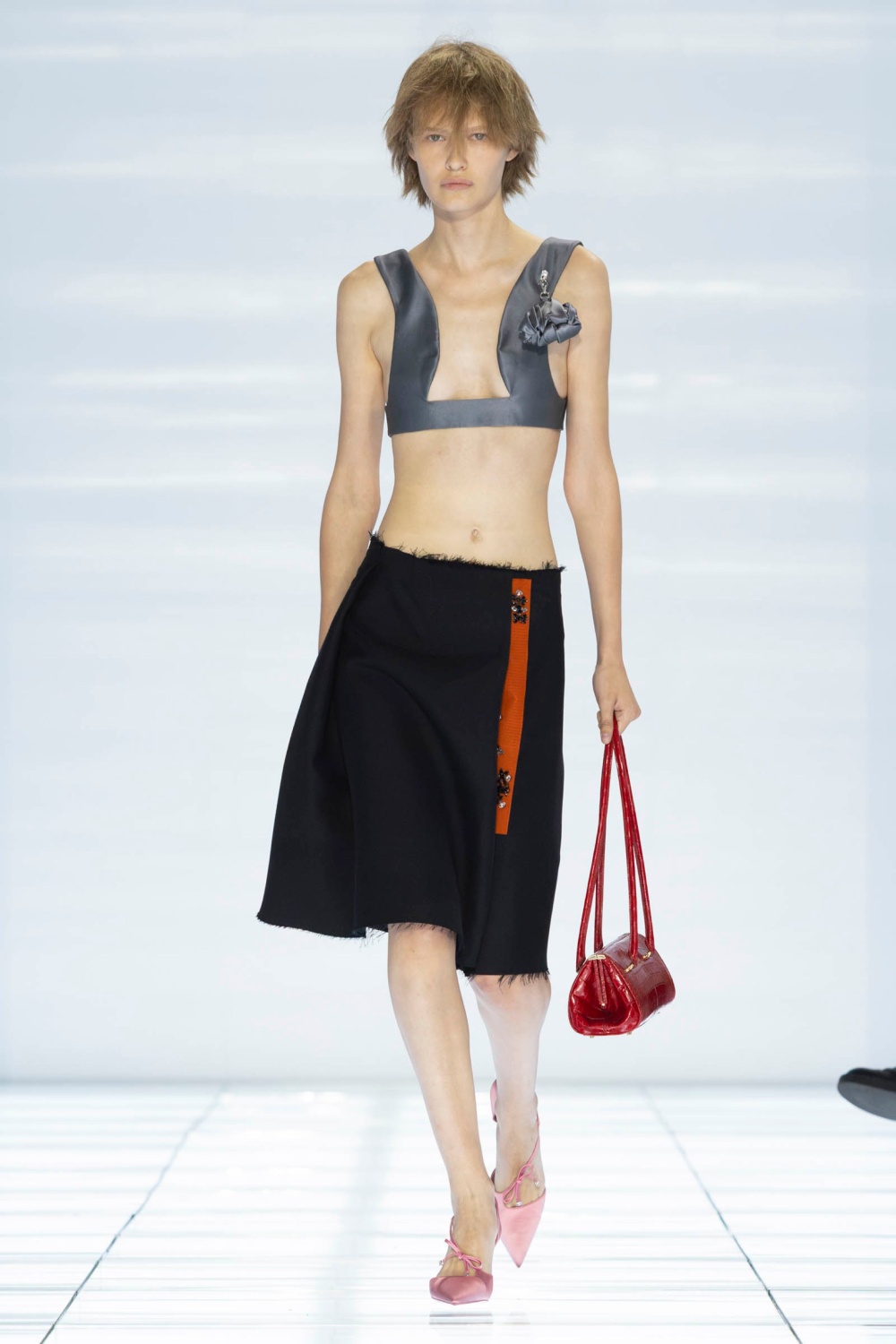 La nueva colección de Prada es un estudio de la falda