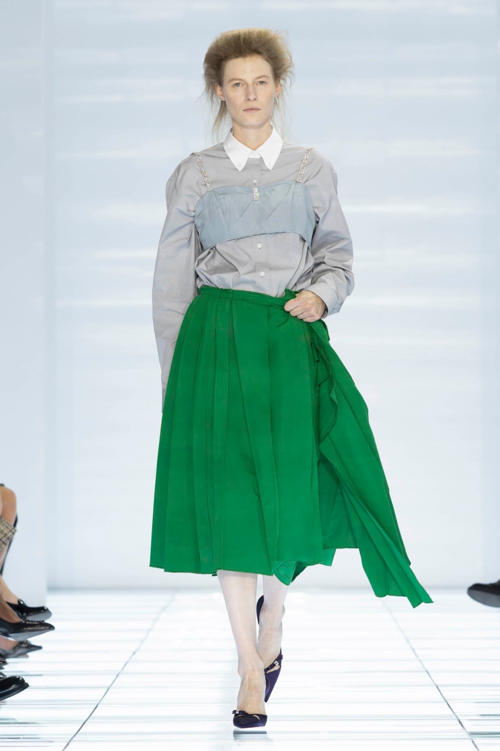 La nueva colección de Prada es un estudio de la falda
