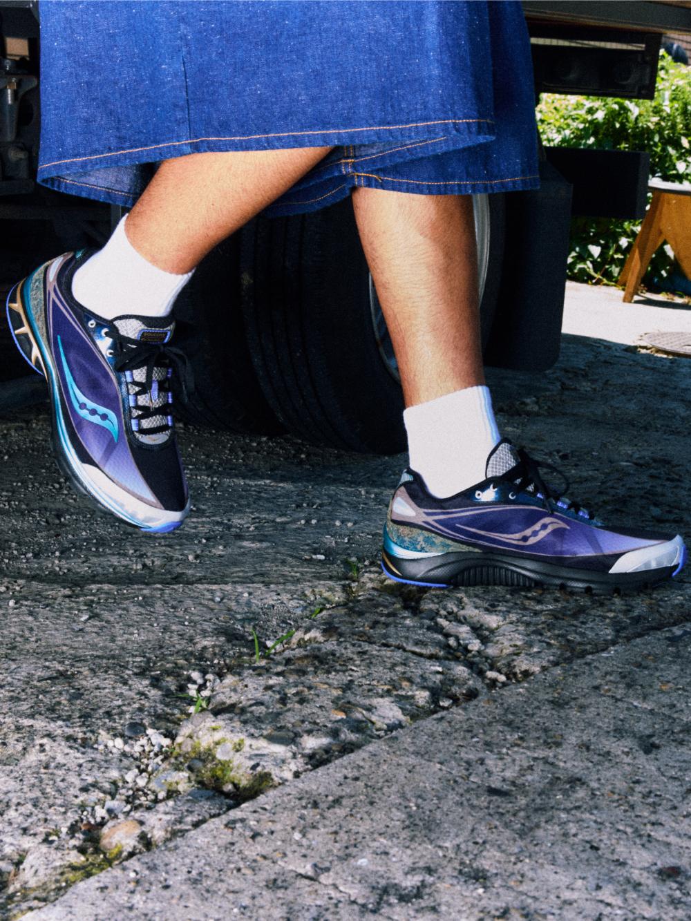 Saucony convierte el nuevo barrio cool de Tokio en zapas
