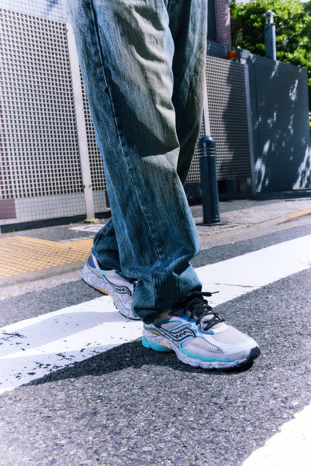 Saucony convierte el nuevo barrio cool de Tokio en zapas