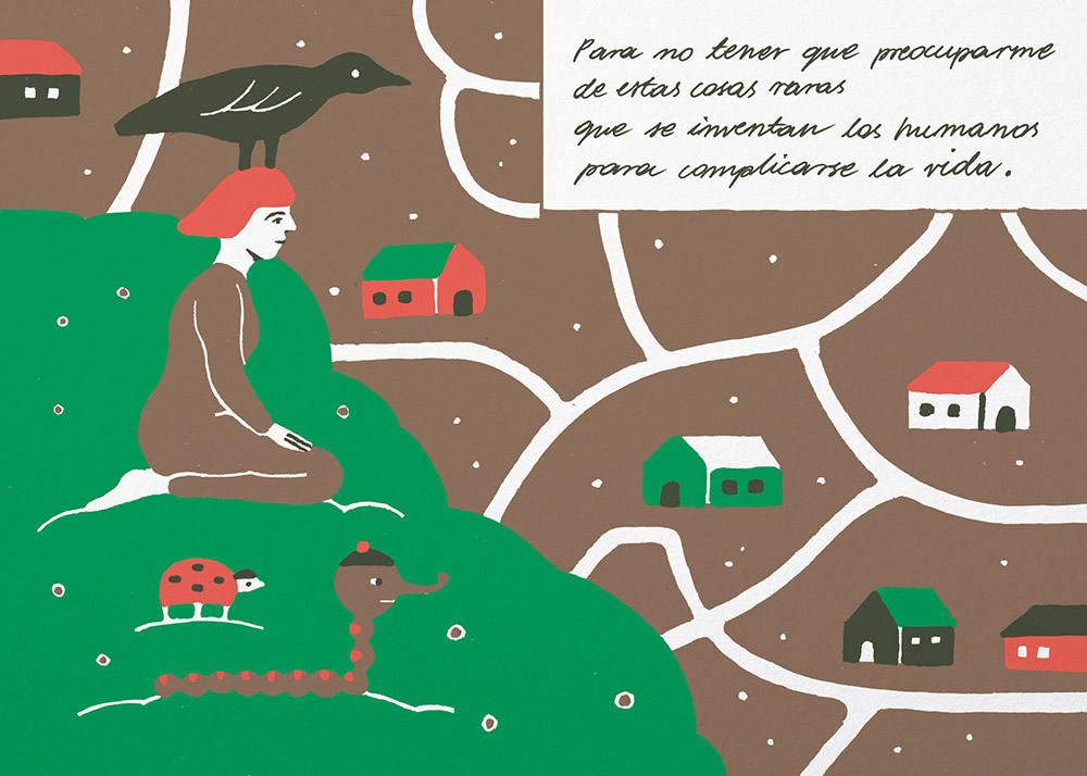 Nina Izycka presenta su libro ilustrado Vivir en un Árbol