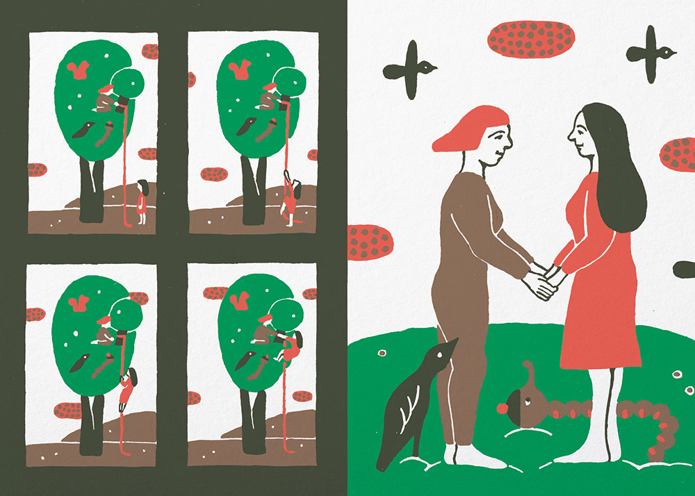 Nina Izycka presenta su libro ilustrado Vivir en un Árbol