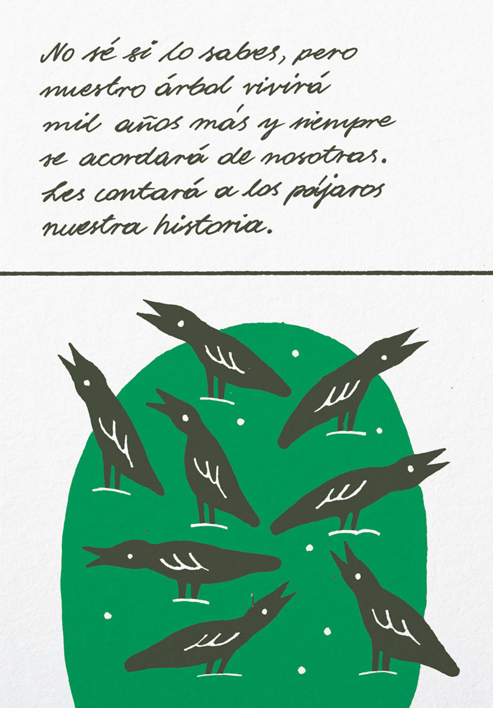Nina Izycka presenta su libro ilustrado Vivir en un Árbol