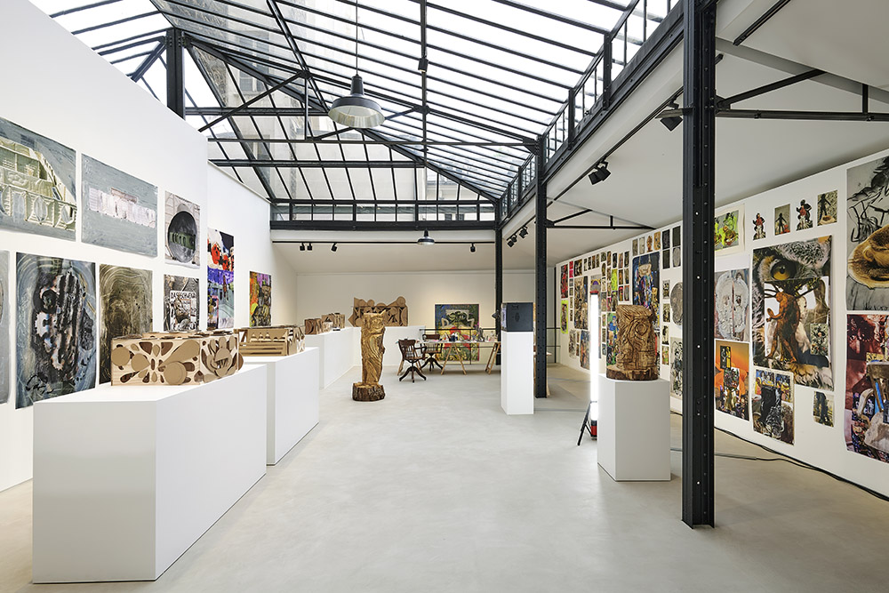 Thomas Houseago y Théo Mercier en Reiffers Initiatives