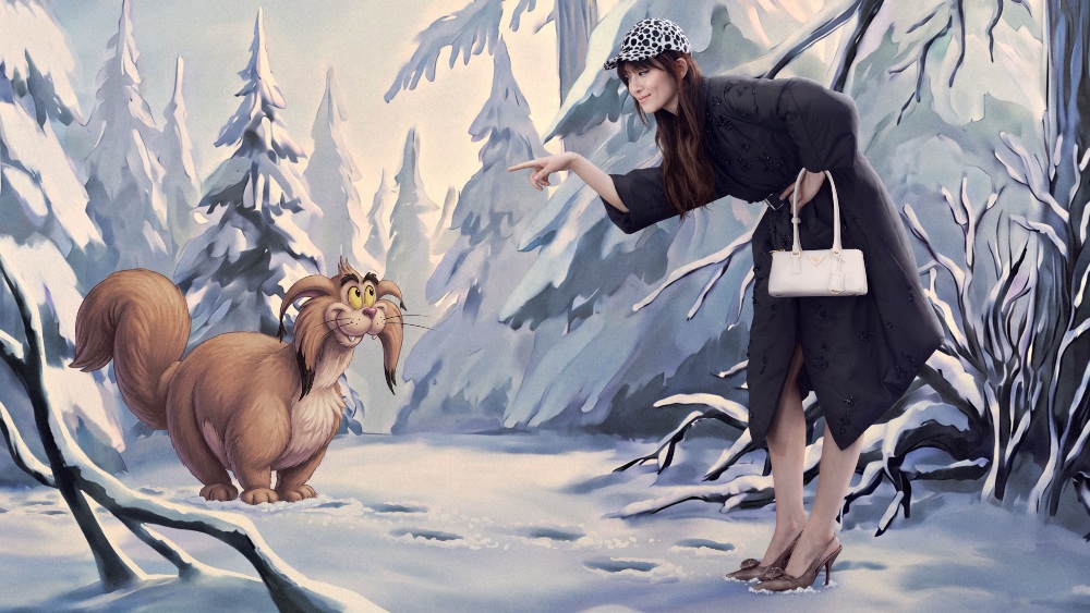 Prada escribe un cuento navideño con moda y fantasía