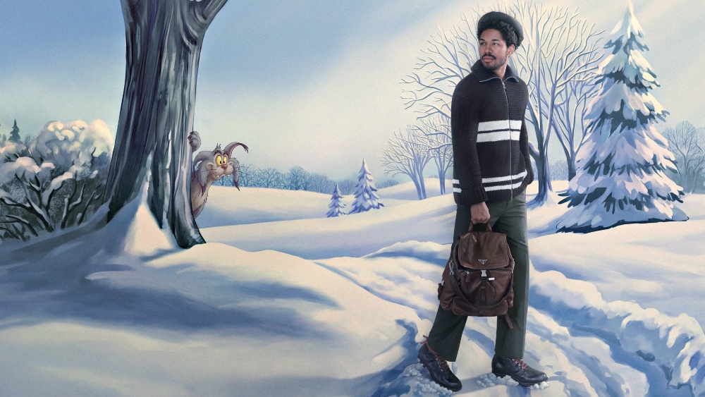 Prada escribe un cuento navideño con moda y fantasía