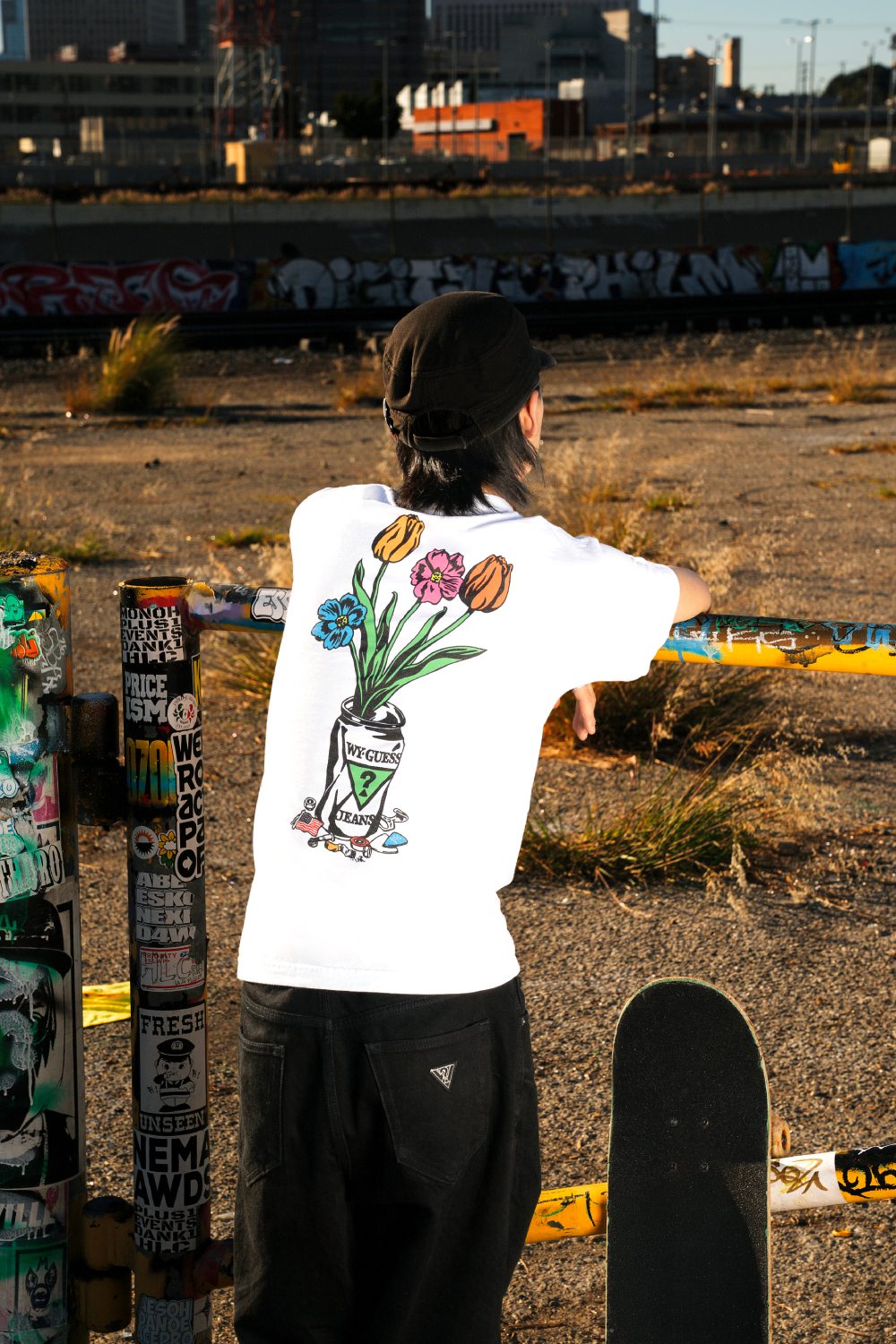 Guess Jeans recibe un remix skater gracias a Wasted Youth