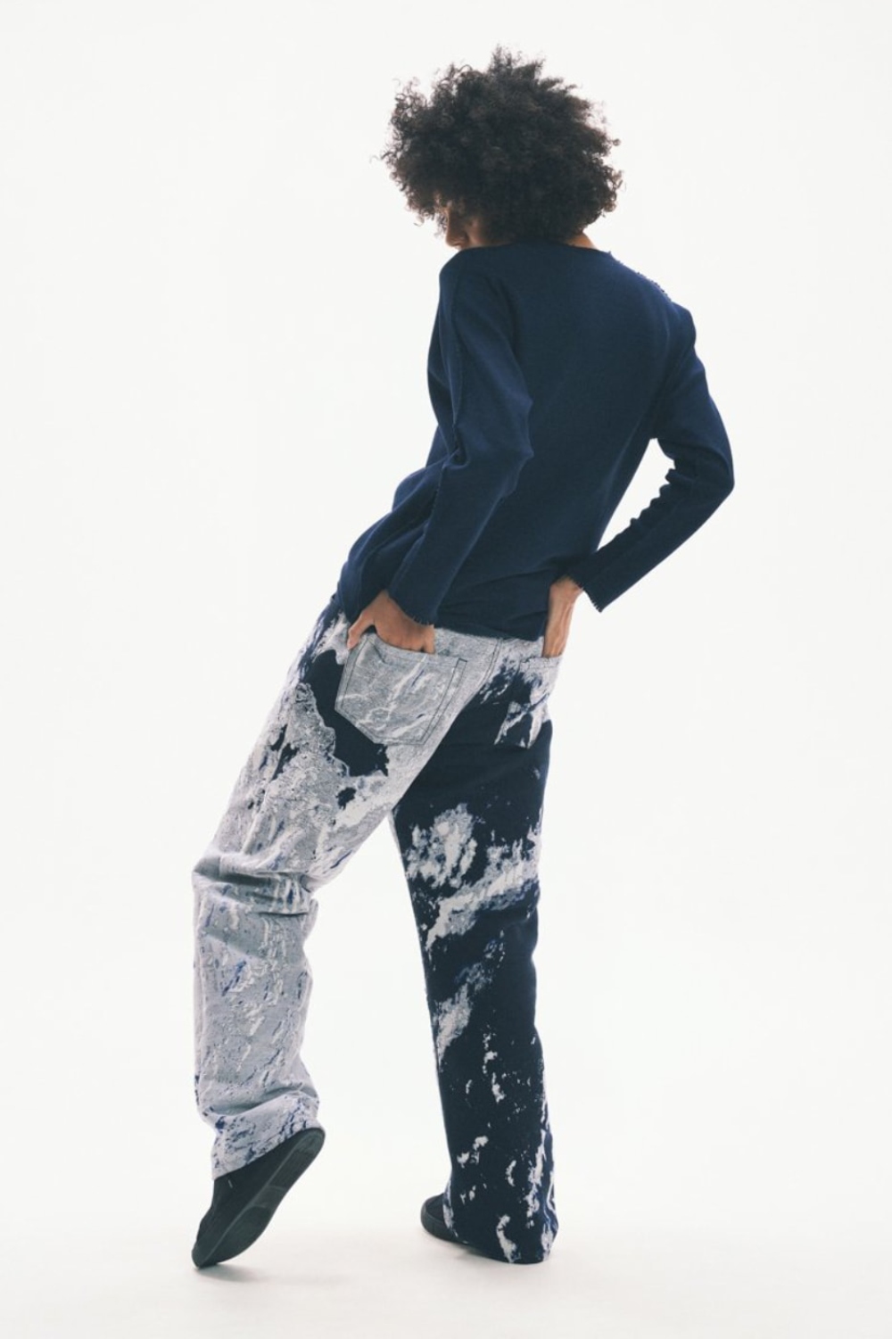 Issey Miyake y la JAXA evolucionan el denim estampado