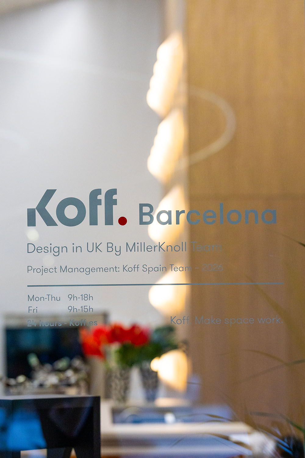 Koff abre en Barcelona un nuevo espacio junto a MillerKnoll
