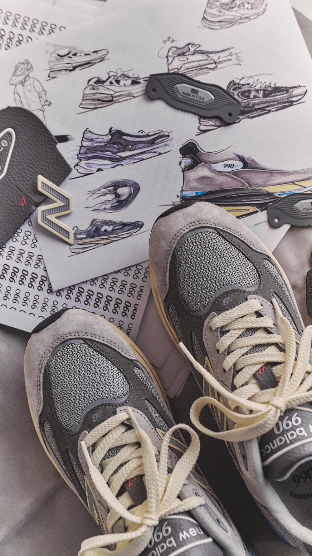Así es la séptima versión de las New Balance 990