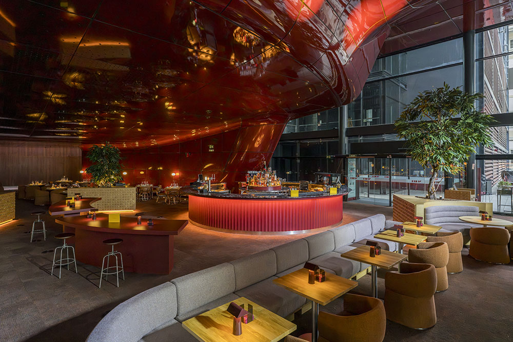 Nubel, restaurante del Reina Sofía que Mil Studios renueva