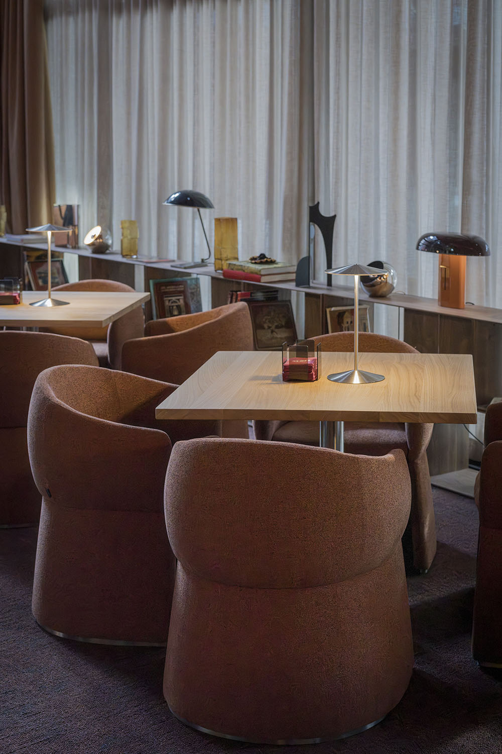 Nubel, restaurante del Reina Sofía que Mil Studios renueva
