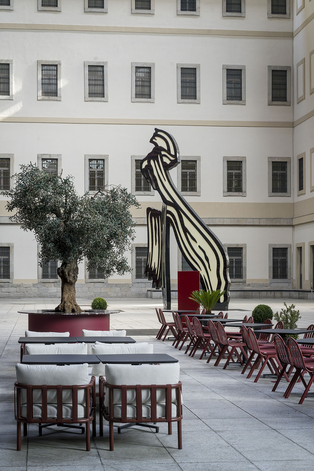 Nubel, restaurante del Reina Sofía que Mil Studios renueva