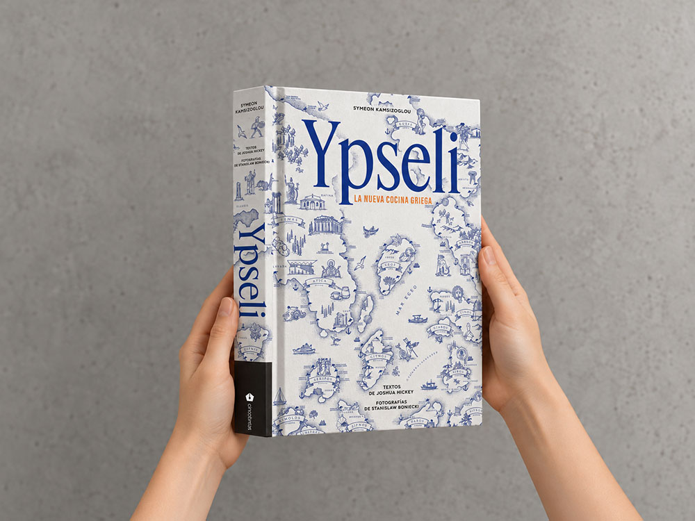 Symeon Kamsizoglou presenta Ypseli. La nueva cocina griega