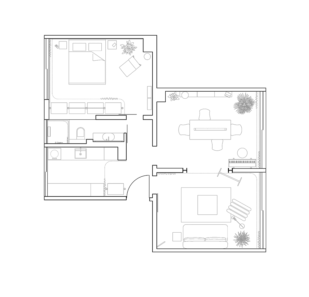 El interiorismo brutalista firmado por Simple Architecture