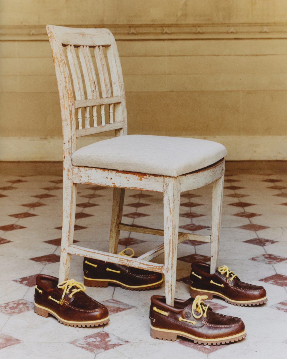 Jacquemus le da un giro exótico al náutico de Timberland