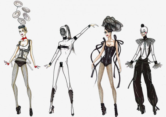 BRITNEY SPEARS DSQUARED2 CIRCUS TOUR NEO2