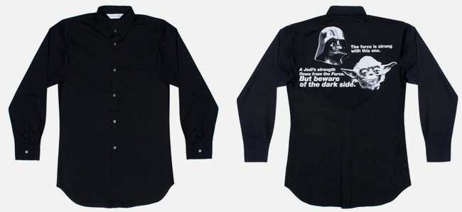 4 comme des garcons star wars BERSHKA & STAR WARS