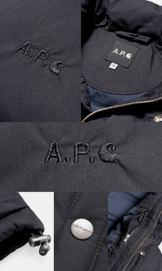 5 apc carhartt ATELIER DE PRODUCTION ET CARHARTT