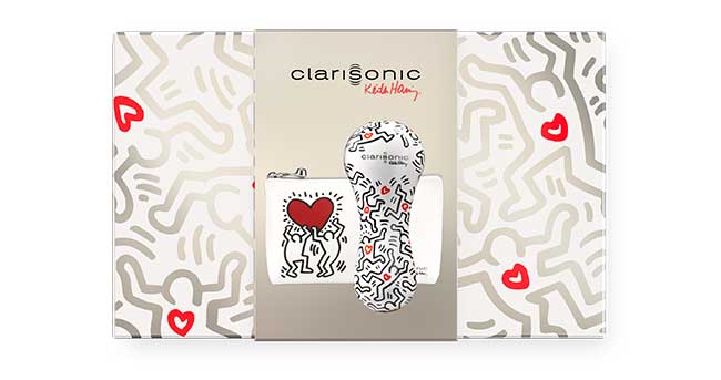 Clarisonic + Keith Haring = Cara de Felicidad