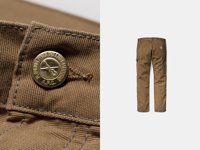 8 apc carhartt ATELIER DE PRODUCTION ET CARHARTT