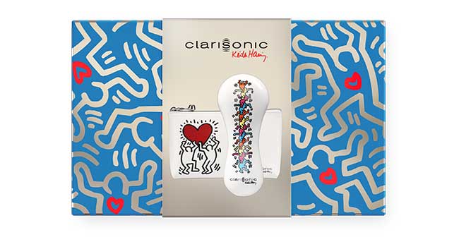 Clarisonic + Keith Haring = Cara de Felicidad
