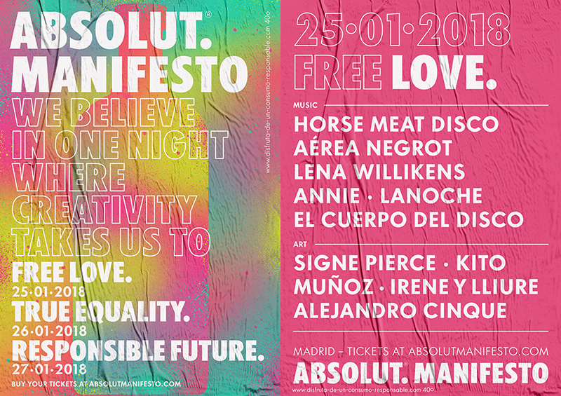 Absolut Manifesto: 3 Noches, 3 Fiestas, Un Mañana