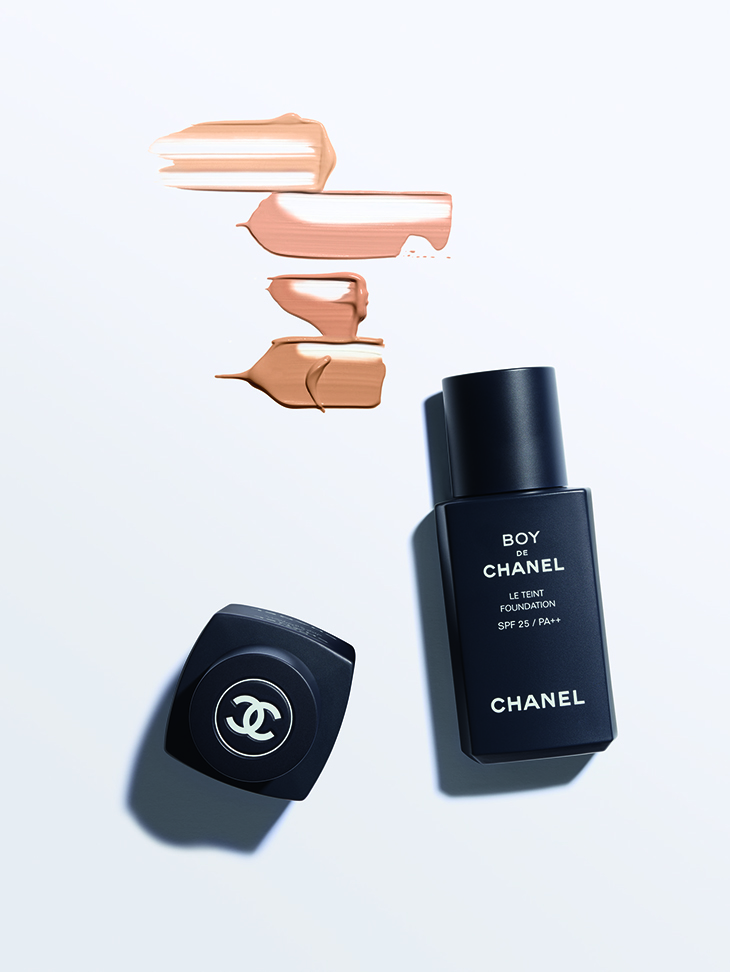 Maquillaje para hombres x Chanel