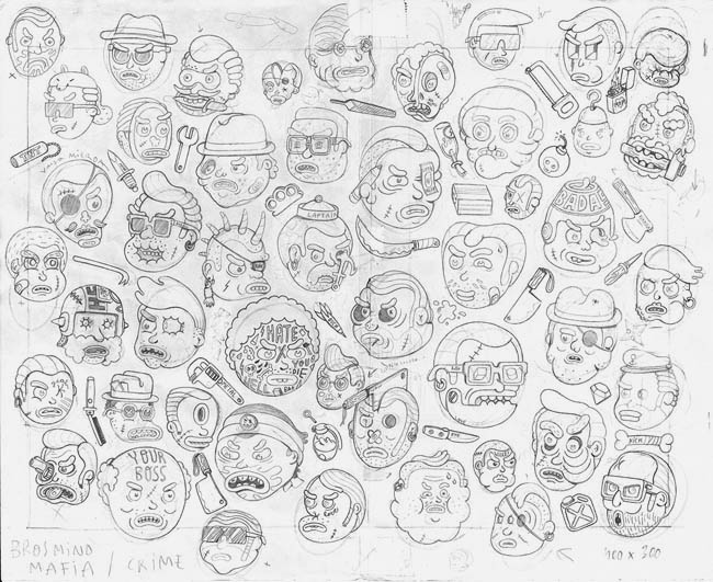 Brosmind_Boceto_Criminals BROSMIND’S BROTHERS