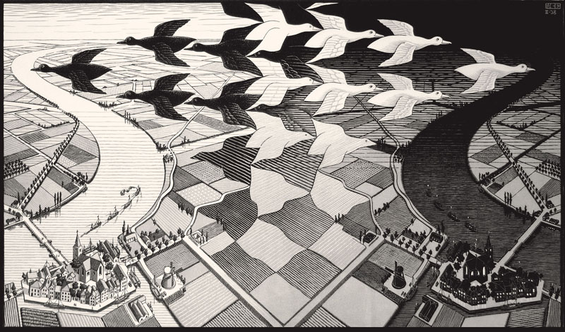 Exposición de Escher en Madrid