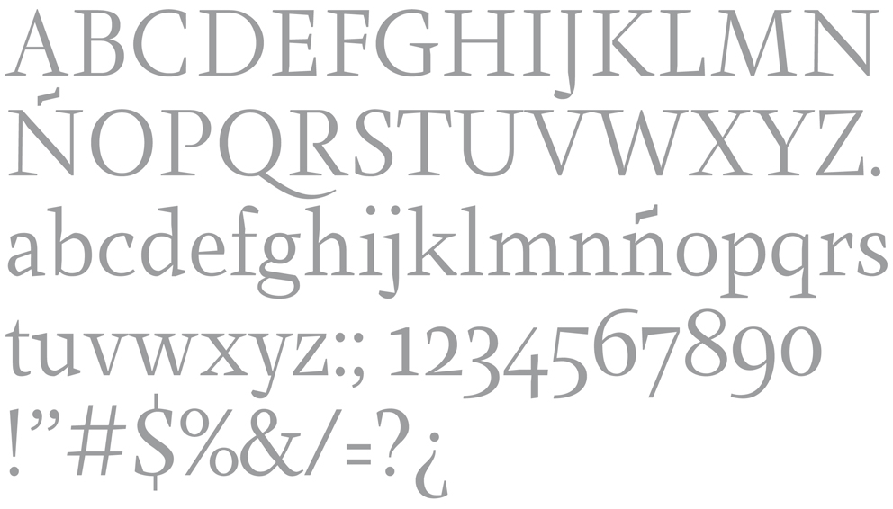 Tipografía gratuita Farrerons Serif: una tipografía encantadora.