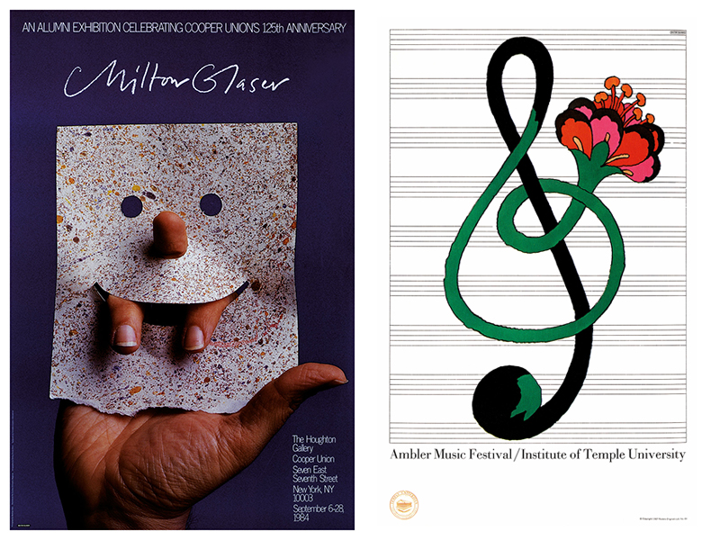 Exposición I Love Milton Glaser en el Museo Nacional de Artes Dcorativas