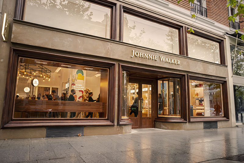 Johnnie Walker en Madrid: primera tienda flagship