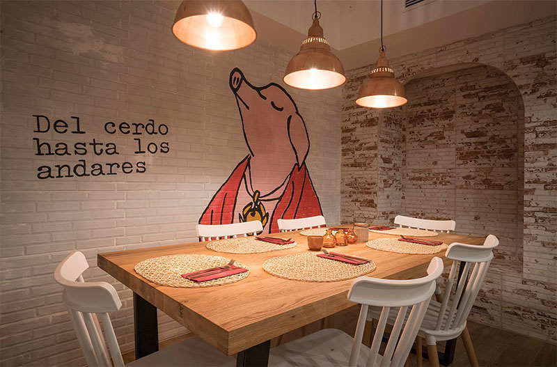 La Porcinería, un restaurante para ponerse cerdo