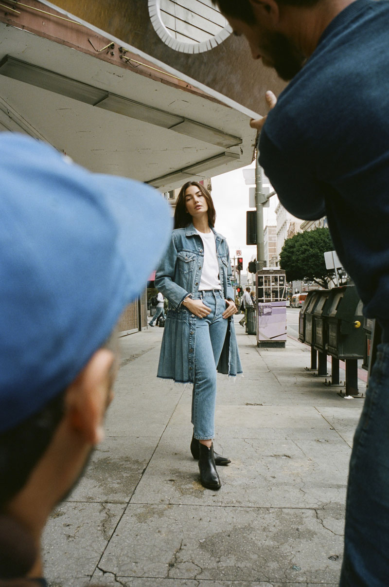 Lily Aldridge Levi's Made and Crafted