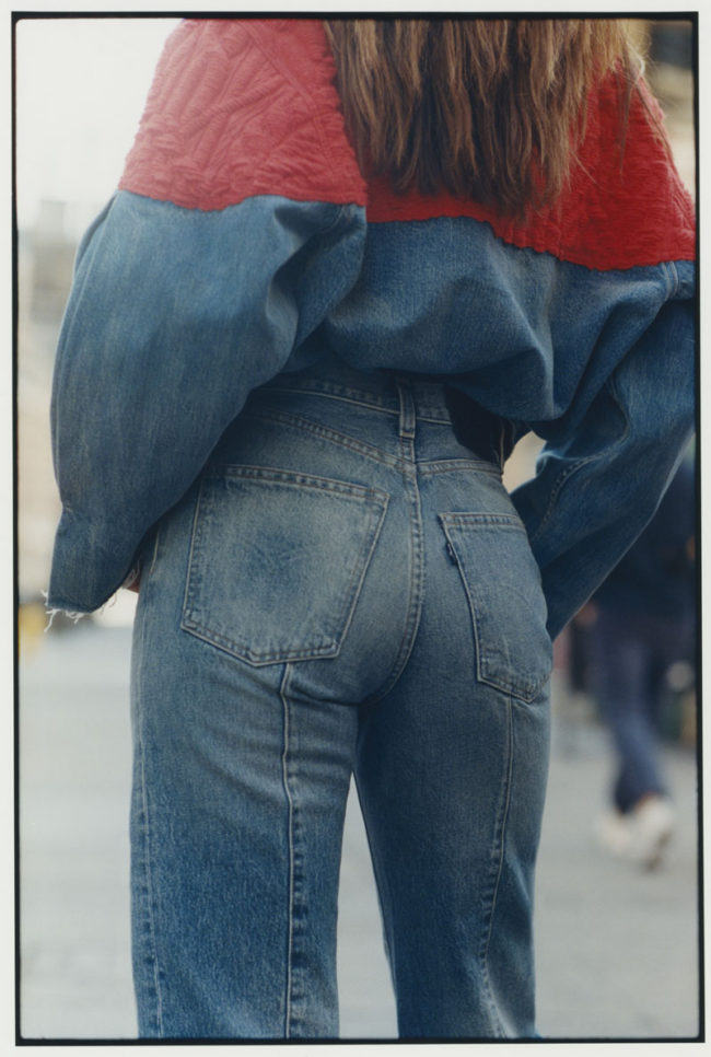 Lily Aldridge para la nueva colección FW18 de Levi's Made & Crafted