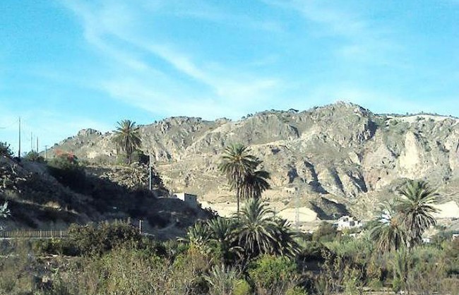 paisaje desértico, Murcia