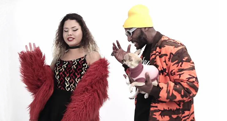 Aqeelion y Ms. Nina juntos en Big paper