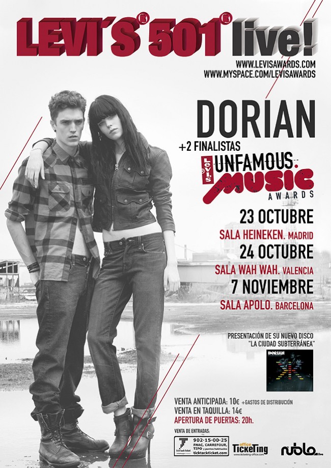 LEVI'S UNFAMOUS MUSIC AWARDS